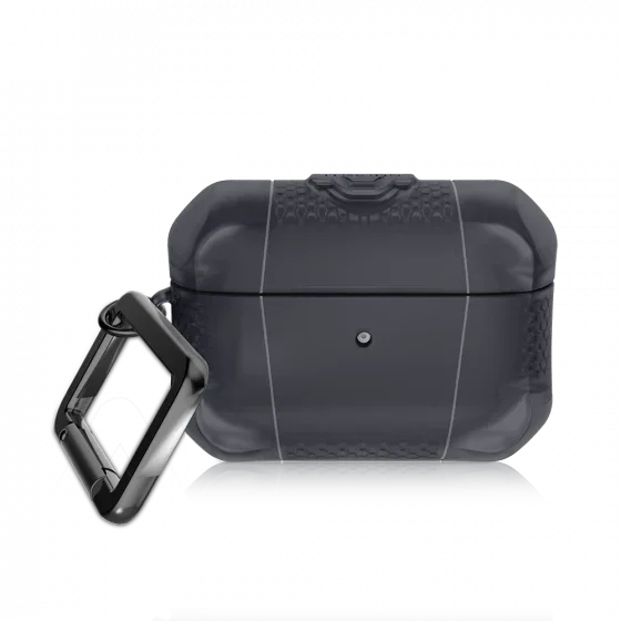Itskins Spectrum Frost Case For Airpods Pro 2 - Smoke - Tashqila Itskins Spectrum Frost Case For Airpods Pro 2 - Smoke - Tashqila